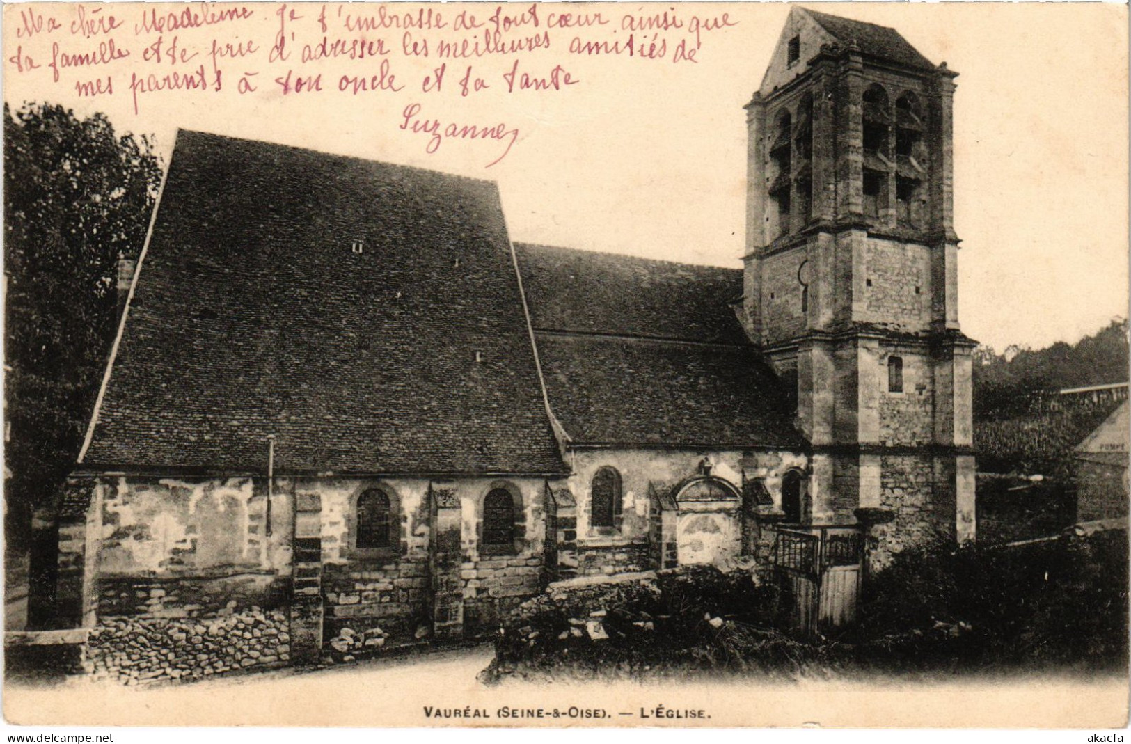 CPA Vaureal L'Eglise FRANCE (1307714) - Vauréal