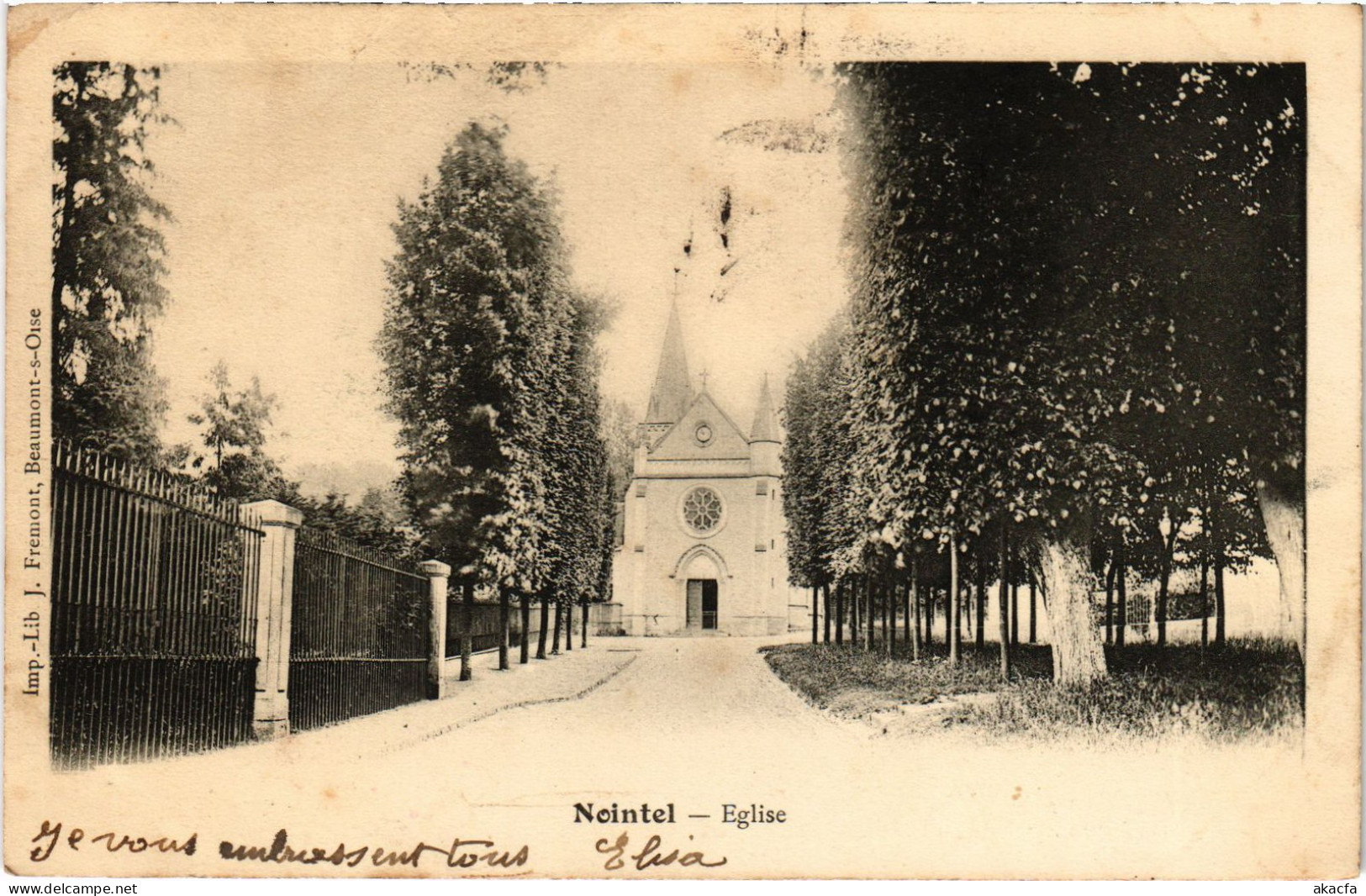 CPA Nointel Eglise FRANCE (1307771) - Nointel