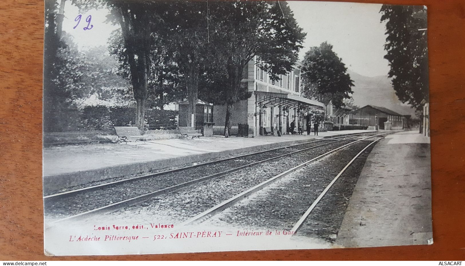 Saint Peray , Interieur De La Gare - Saint Péray