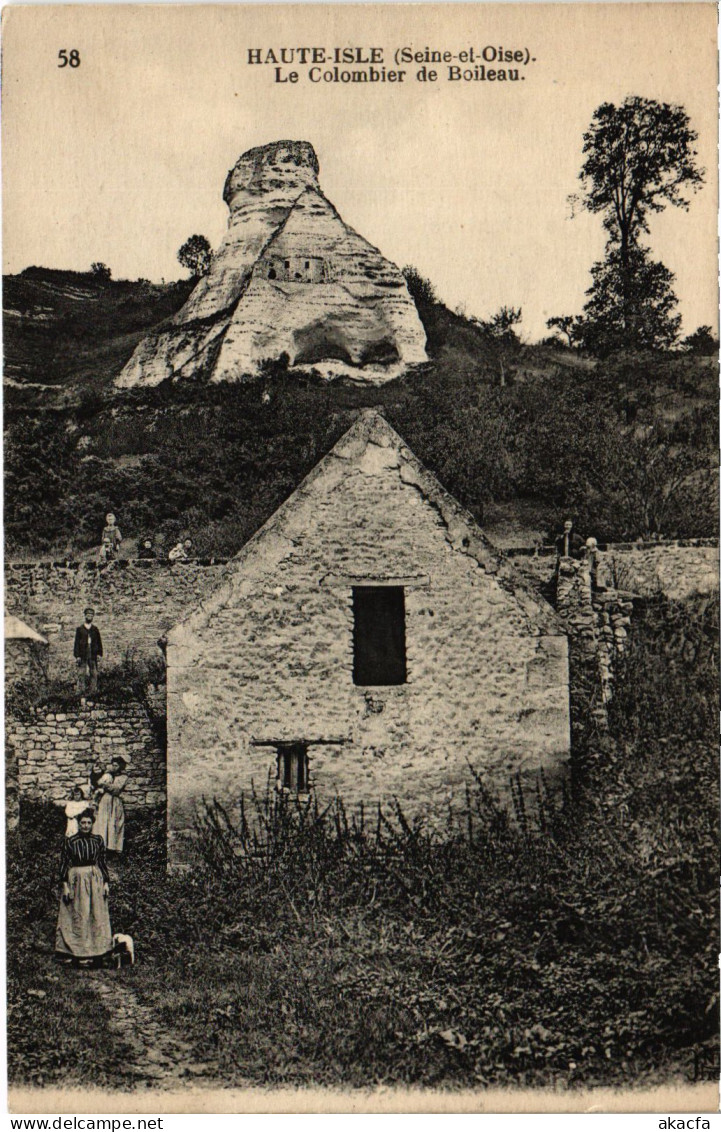 CPA Haute-Isle Le Colombier De Boileau FRANCE (1307922) - Haute-Isle