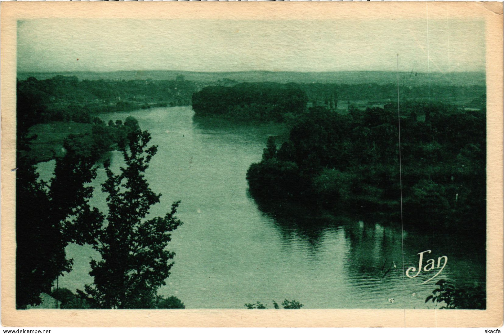 CPA La Frette S Seine Vue Sur La Vallee FRANCE (1308115) - La Frette-sur-Seine