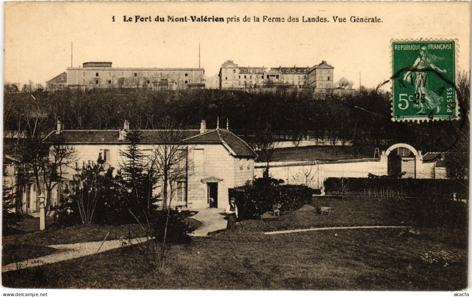 CPA Mont Valerien Pris De La Ferme Des Landes FRANCE (1306596) - Mont Valerien