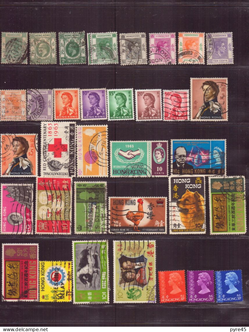 Hong-Kong, 1882/1902-2006, Lot De 67 TP Neufs Et Oblitérés - Verzamelingen & Reeksen