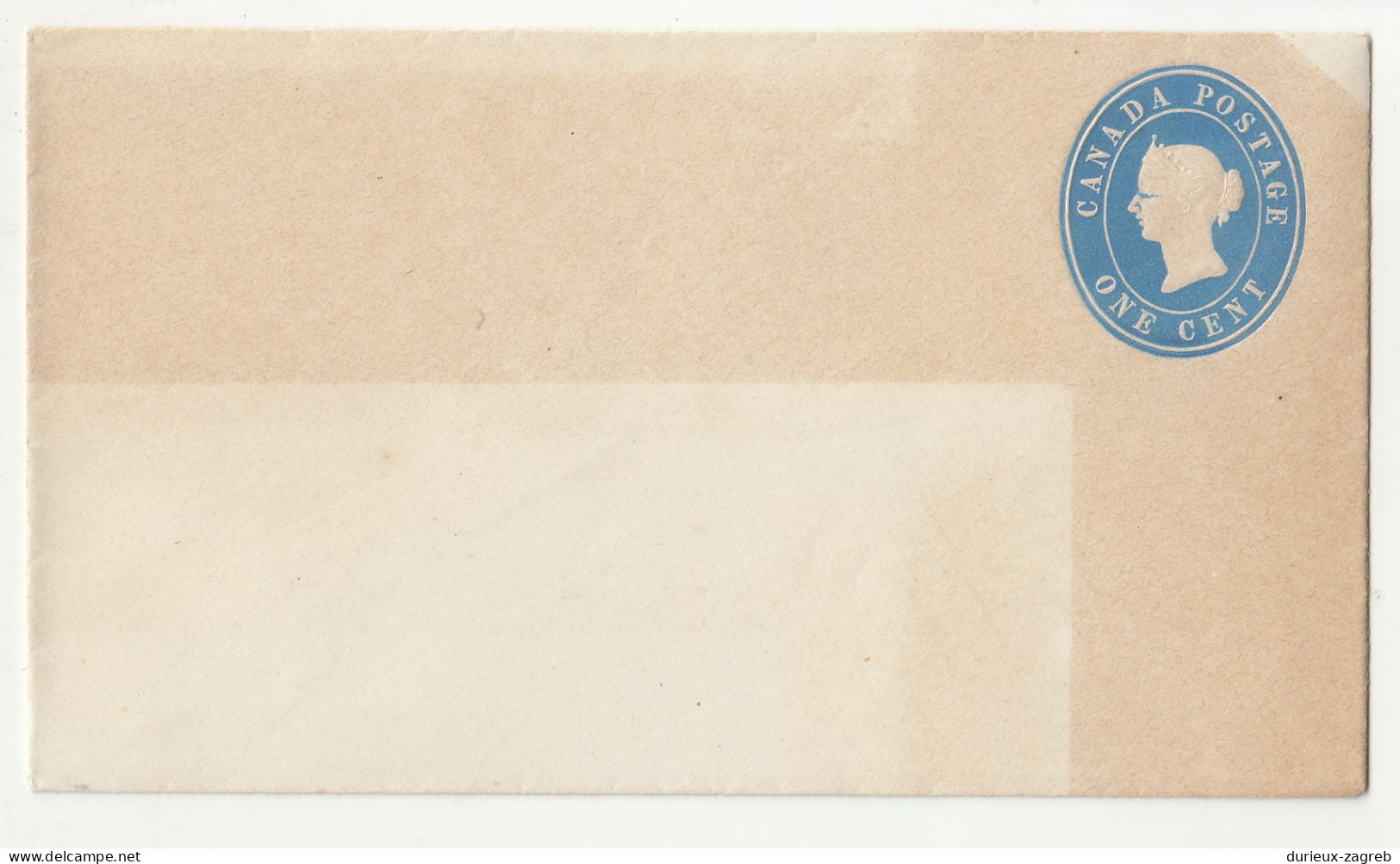 Canada Old QV Postal Stationery Letter Cover Not Posted B230701 - 1860-1899 Règne De Victoria