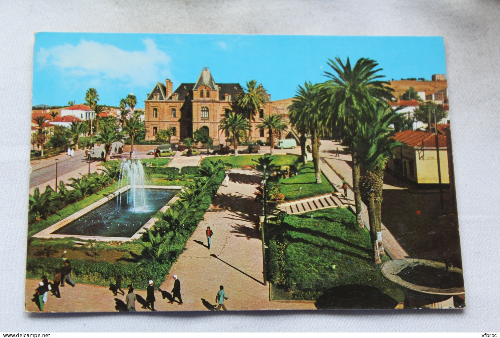 Cpm, Saida, Place Emir Abdelkader, Algérie - Saïda
