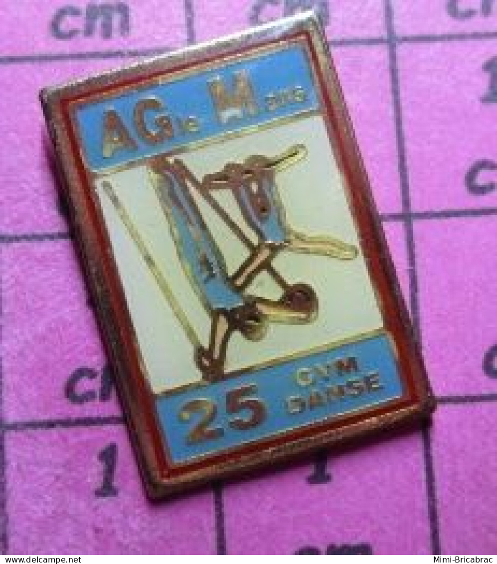 810G Pin's Pins / Beau Et Rare / SPORTS / CLUB GYMNASTIQUE DANSE 25 ANS AG MANS ? - Gymnastics