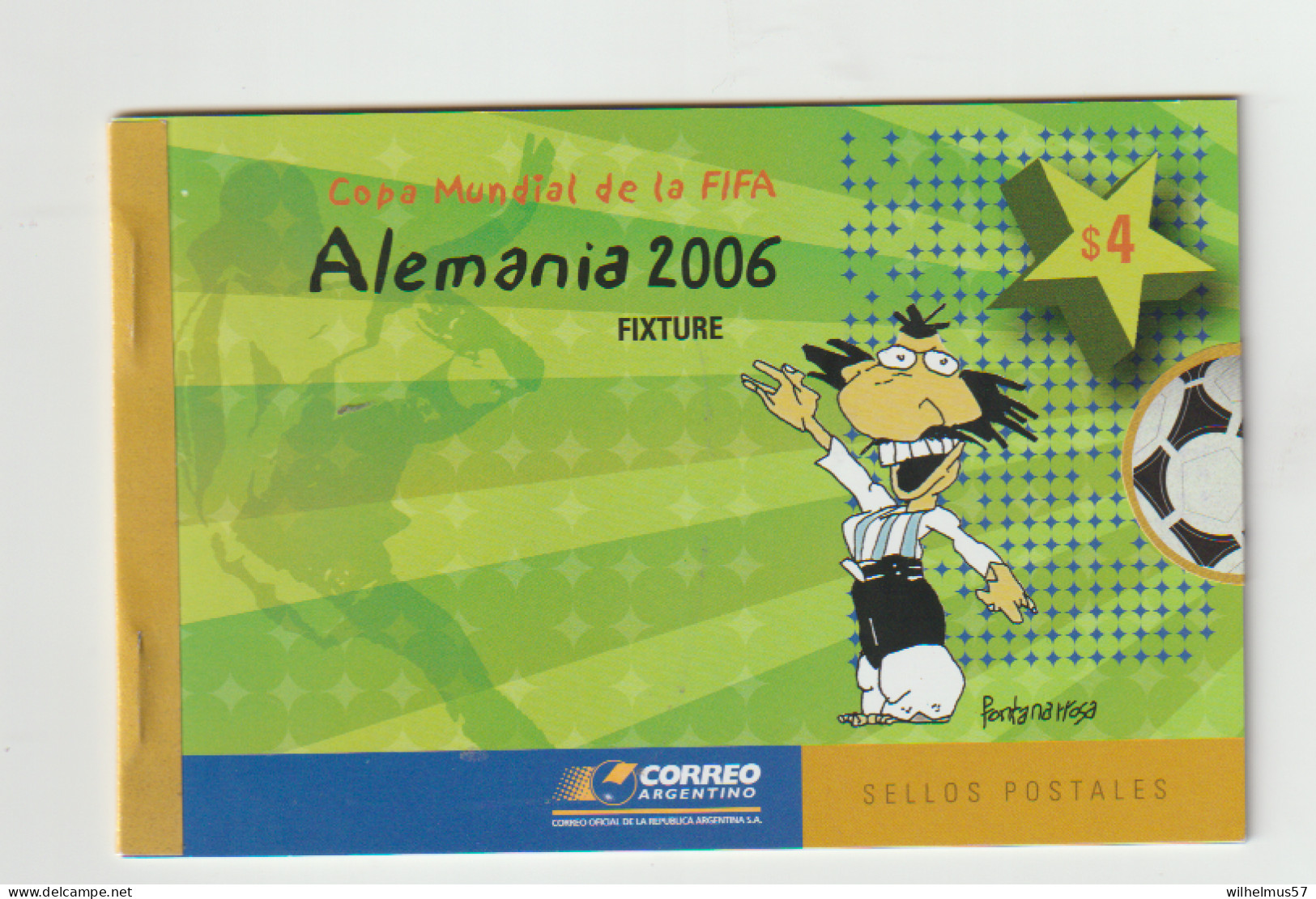 Argentina 2006  Booklet Alemania FIFA World Cup  Unopened MNH - Carnets