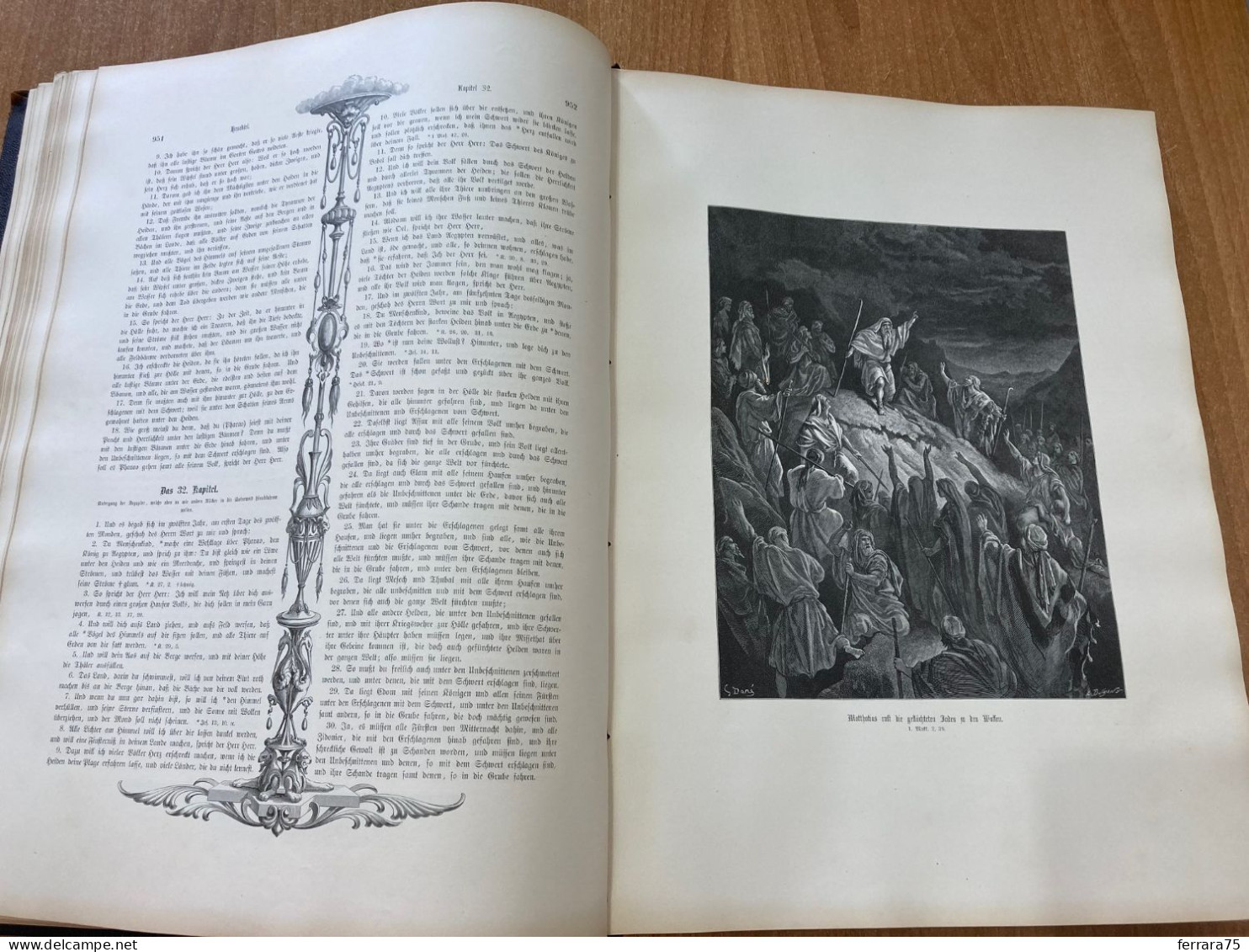 DIE BIBEL MARTIN LUTHER ANTICO E NUOVO TESTAMENTO GUSTAV DORè SECONDO VOLUME.