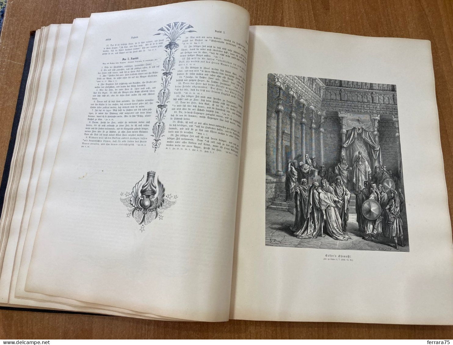 DIE BIBEL MARTIN LUTHER ANTICO E NUOVO TESTAMENTO GUSTAV DORè SECONDO VOLUME.