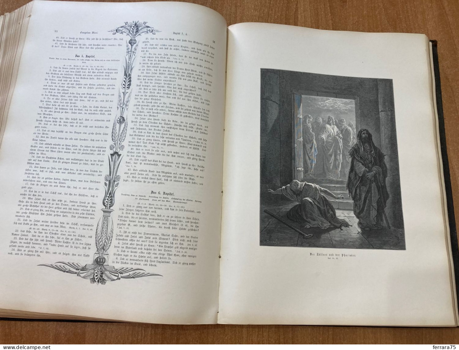 DIE BIBEL MARTIN LUTHER ANTICO E NUOVO TESTAMENTO GUSTAV DORè SECONDO VOLUME.