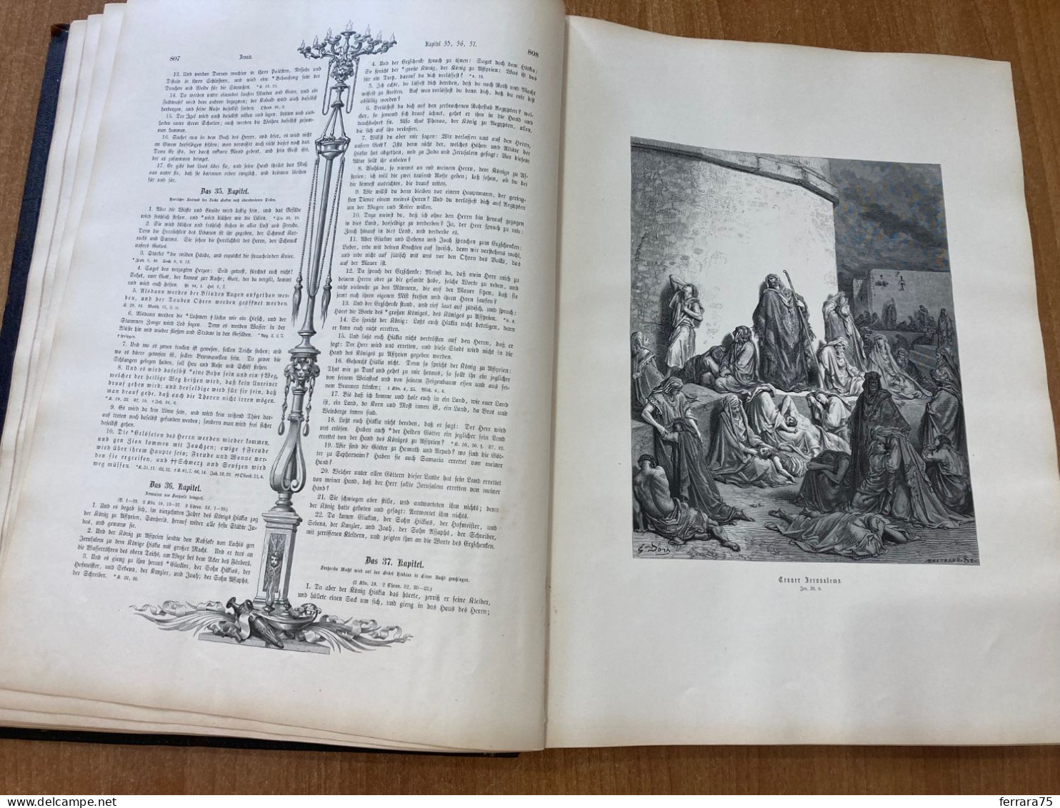 DIE BIBEL MARTIN LUTHER ANTICO E NUOVO TESTAMENTO GUSTAV DORè SECONDO VOLUME.