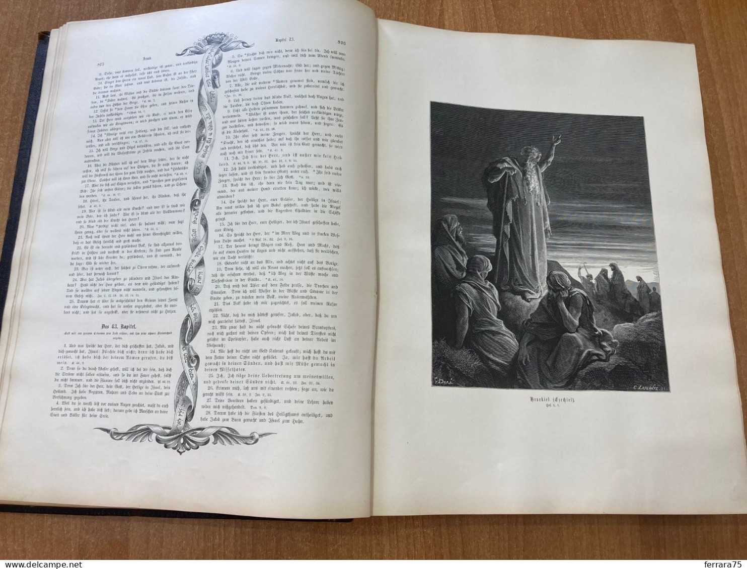 DIE BIBEL MARTIN LUTHER ANTICO E NUOVO TESTAMENTO GUSTAV DORè SECONDO VOLUME.