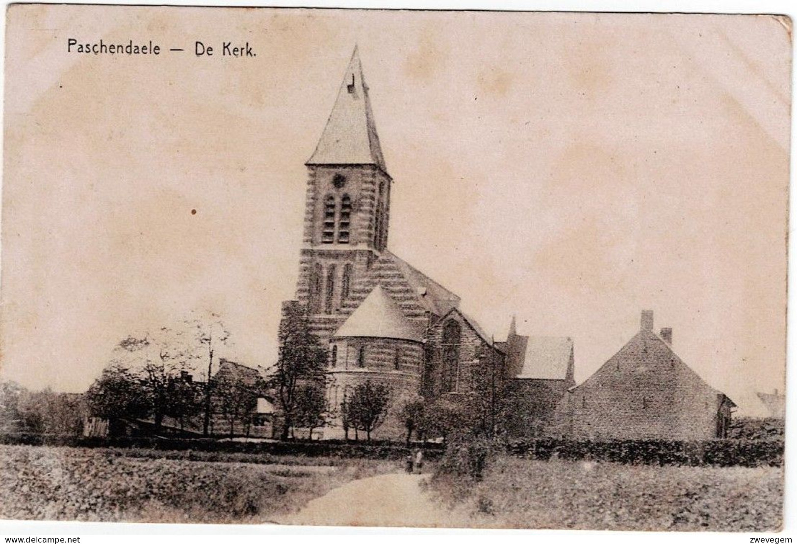 PASSCHENDAELE - De Kerk - Zonnebeke