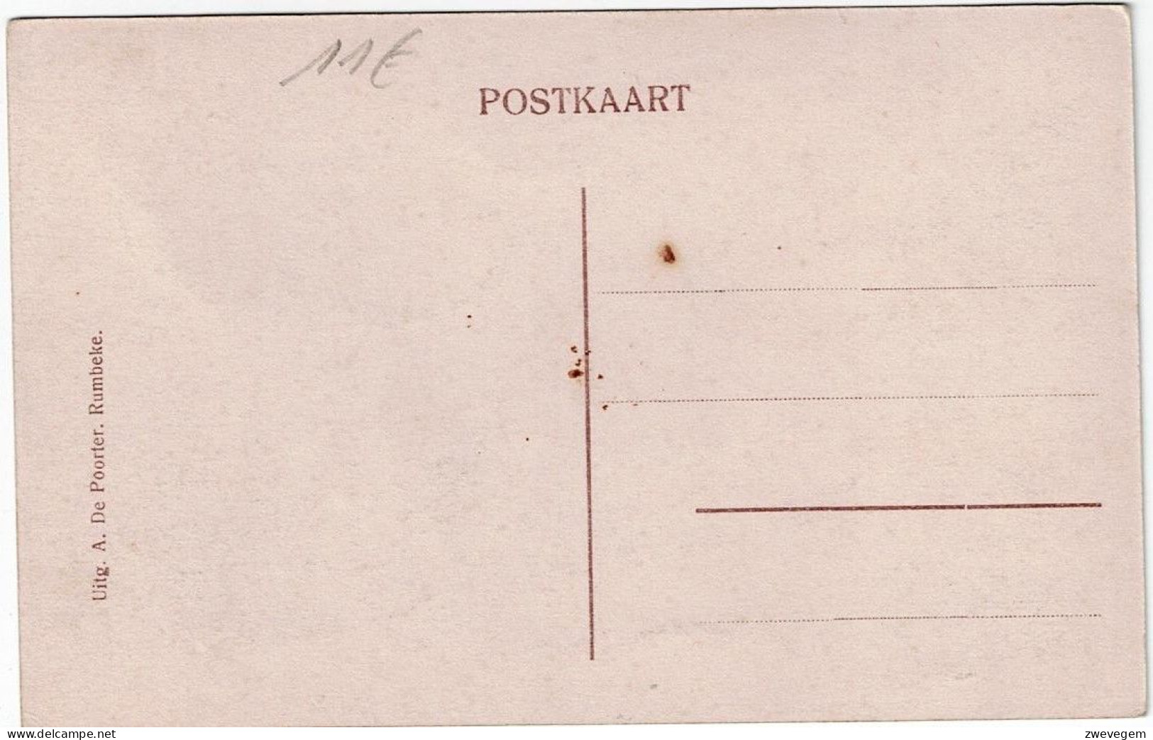 RUMBEKE - Plaats (oostkant) - Roeselare