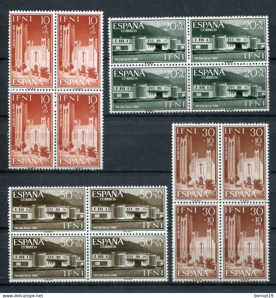 Ifni 1960. Edifil 172-75 X 4 ** MNH. - Ifni