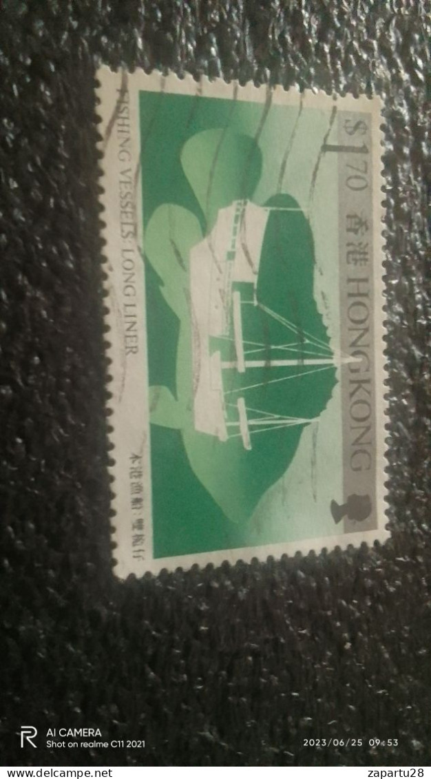 HONG KONG1980-90-    1.70$            USED - Used Stamps
