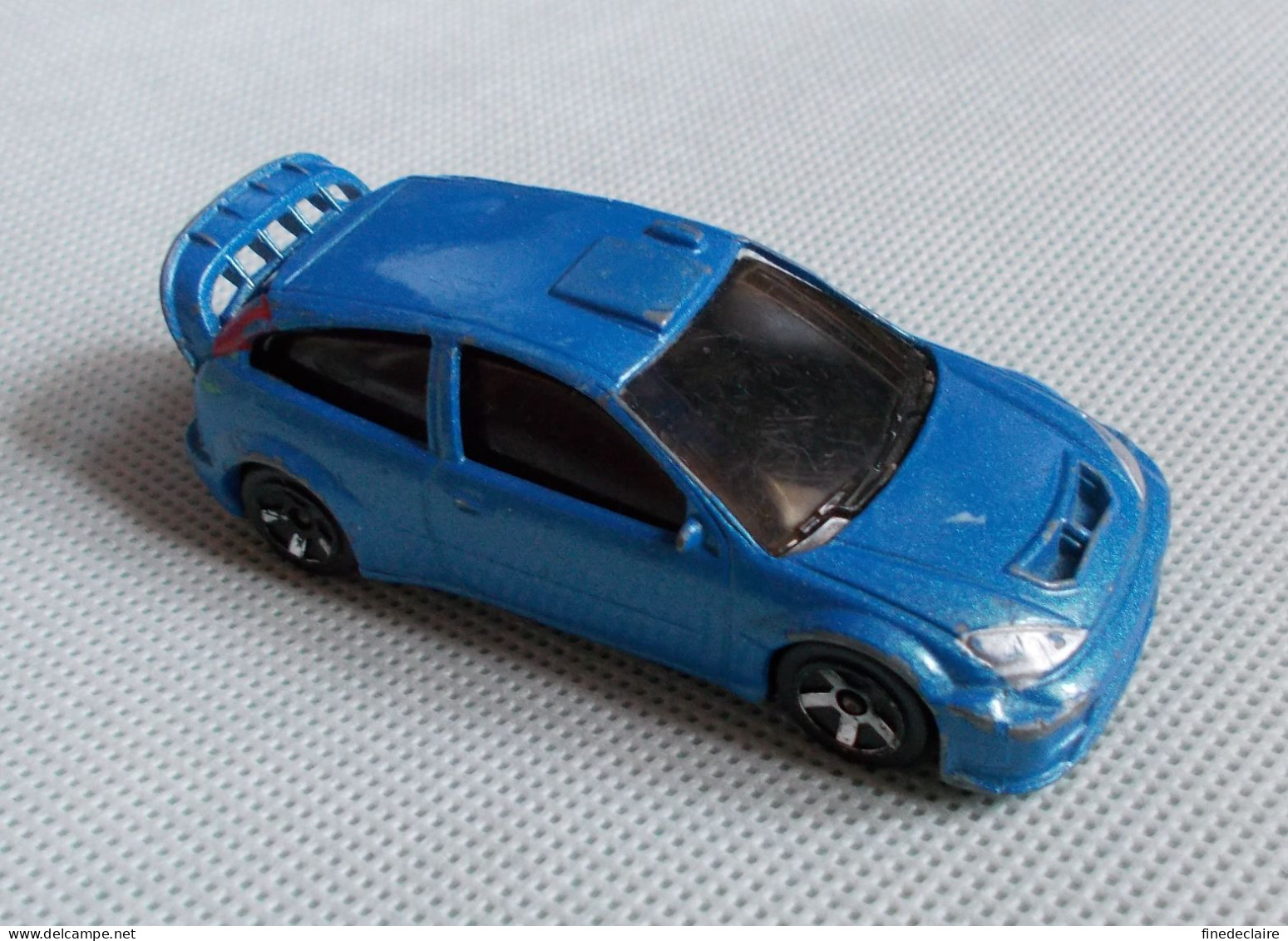 Voiture - Ford Focus WRC Bleu Métal Majorette - Réf: 201A - Ech: 1/57 - Altri & Non Classificati