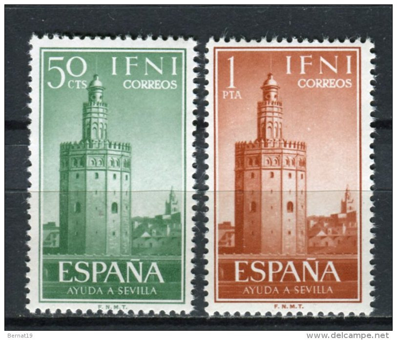 Ifni 1963. Edifil 193-94 ** MNH. - Ifni