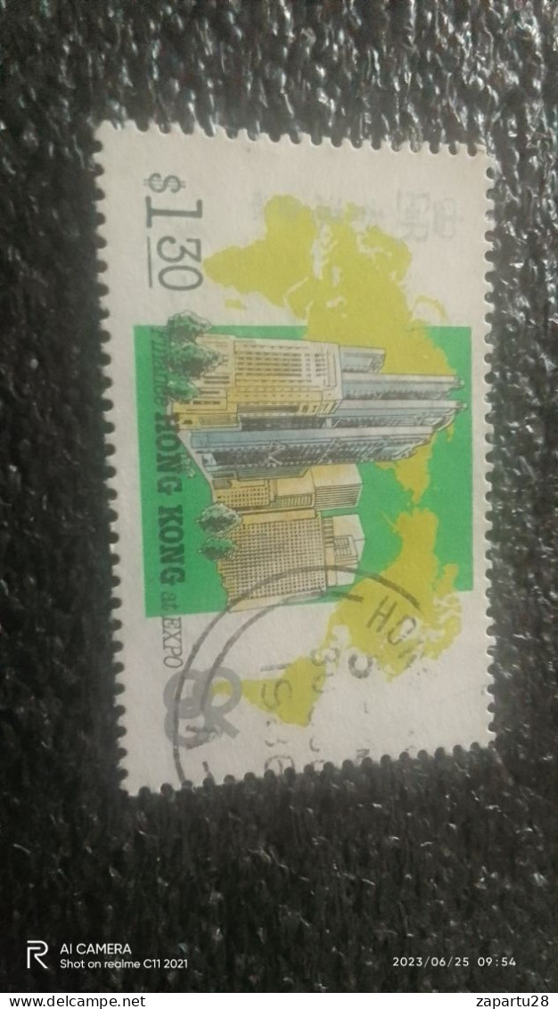 HONG KONG1980-00-    1.30$            USED - Gebraucht
