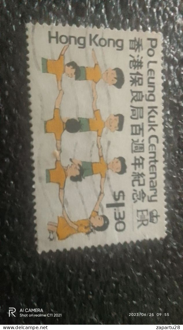 HONG KONG1970-80-    1.30$            USED - Usati