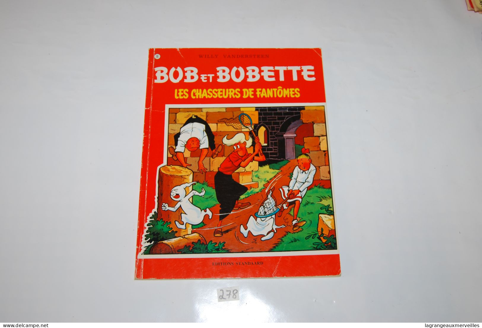 C278 BD - Bob Et Bobette - Willy Vandersteen - Les Chasseurs De Fantômes - 70 - Bob Et Bobette