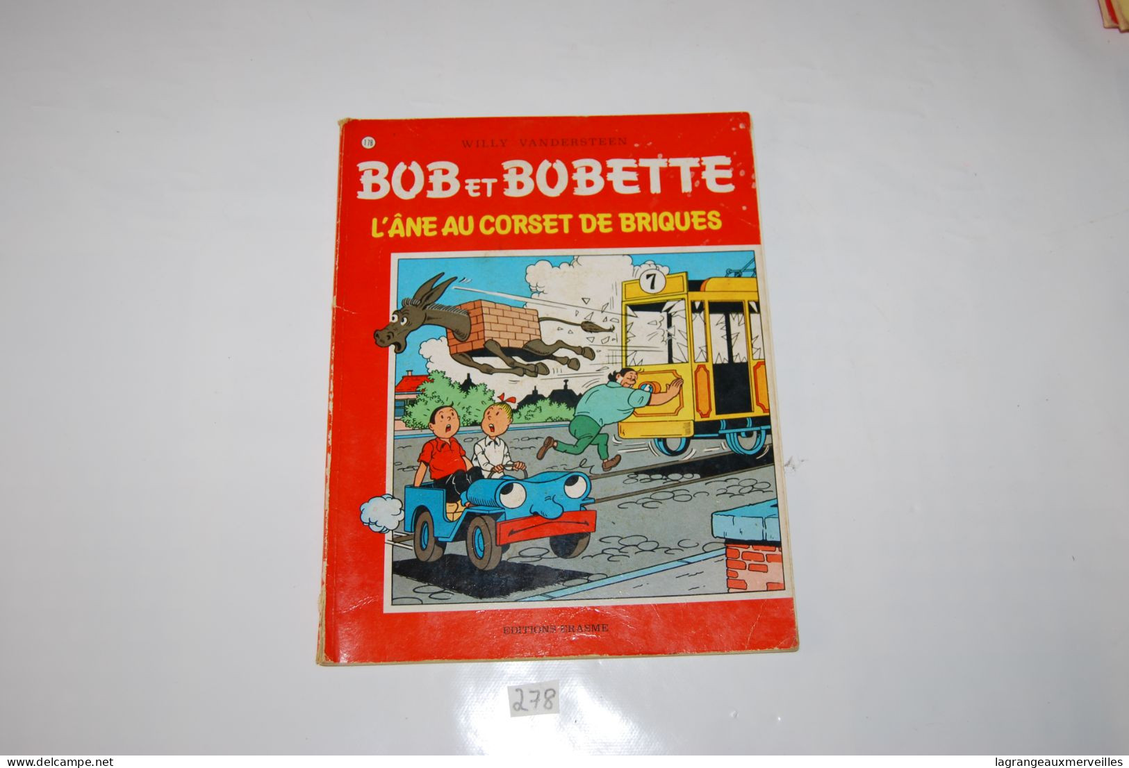 C278 BD - Bob Et Bobette - Willy Vandersteen - L'âne Au Corset De Briques - 178 - Bob Et Bobette