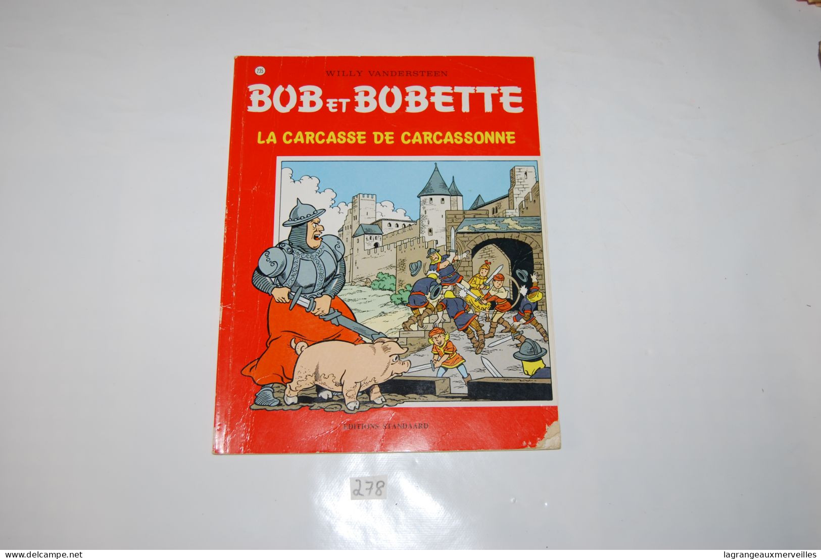 C278 BD - Bob et Bobette - Willy Vandersteen - La carcasse de Carcassone - 235