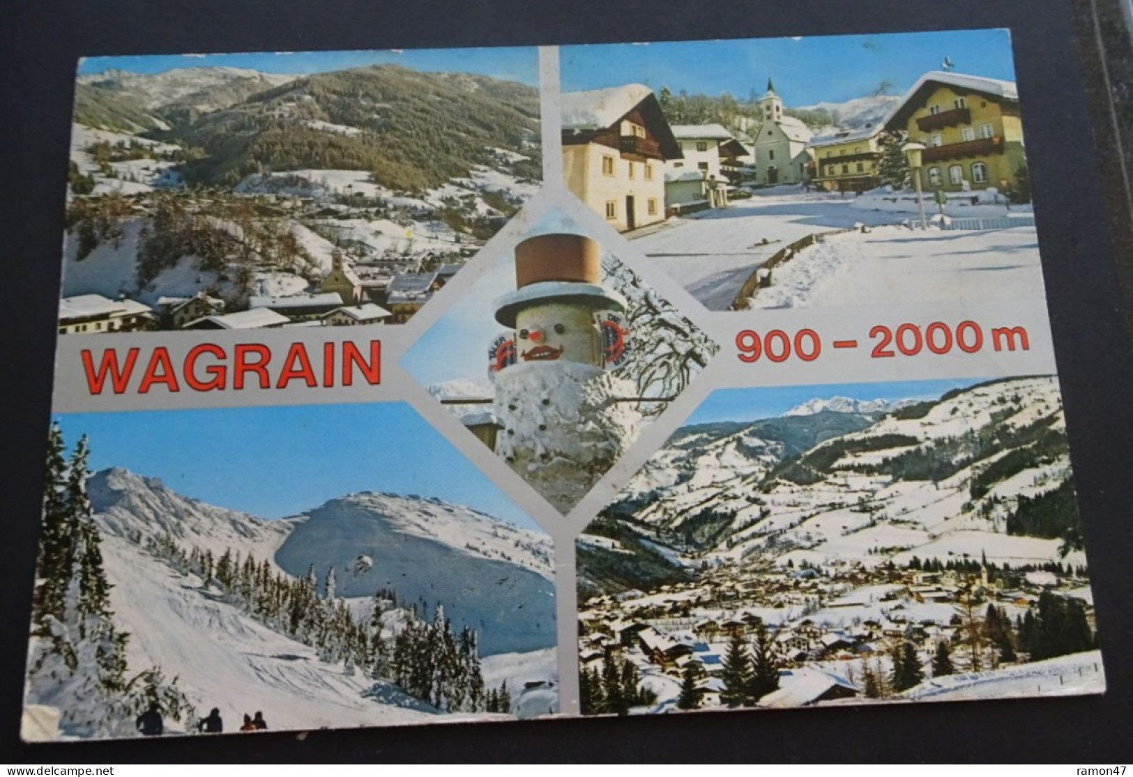 Wagrain 900-2000 M - Wintersportzentrum - Risch-Lau, Salzburg - # SF 13297 - Wagrain