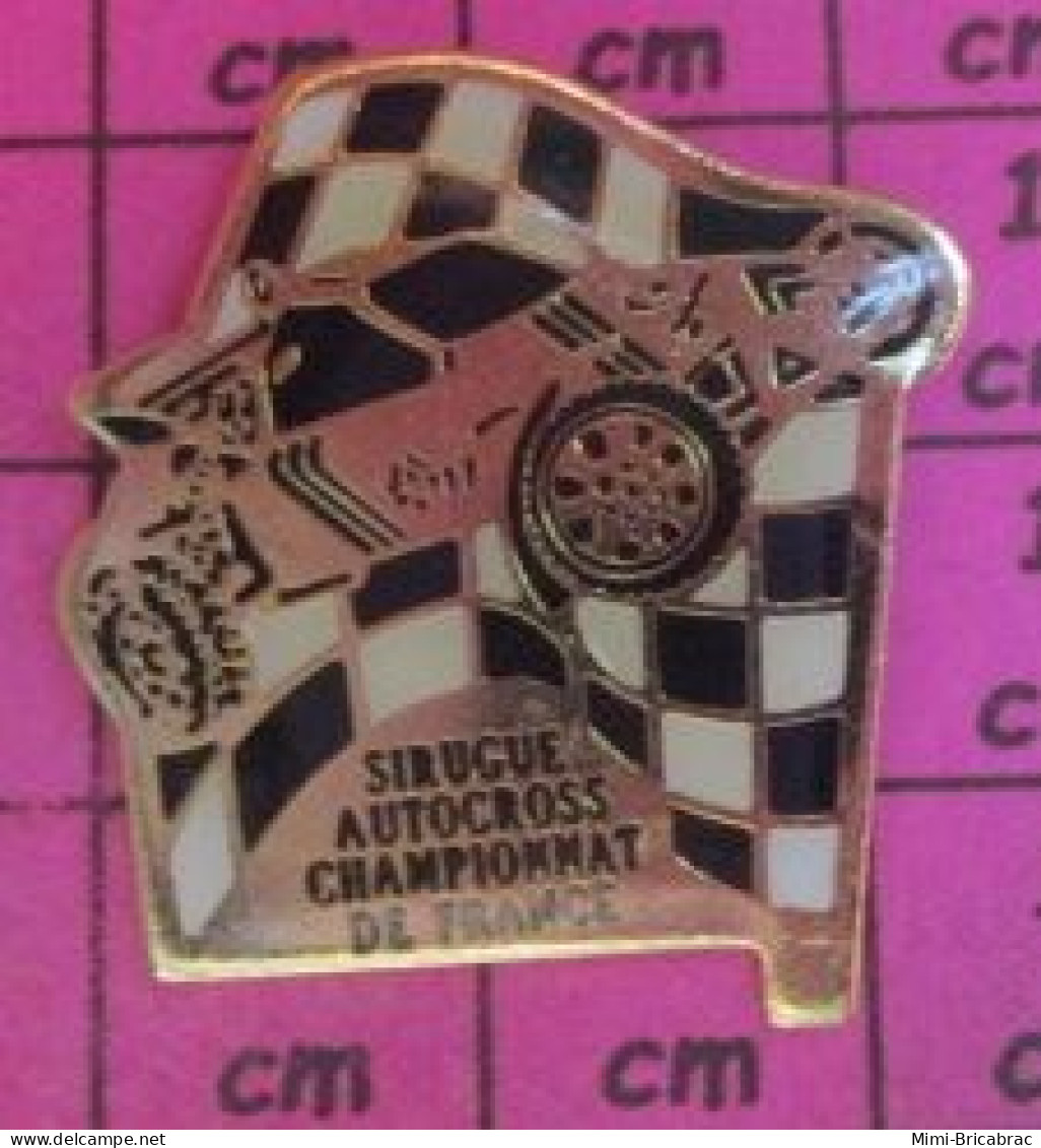 217 Pin's Pins / Beau Et Rare / SPORTS / AUTOMOBILE AUTOCROSS SIRUGUE CHAMPIONNAT DE FRANCE - Automovilismo - F1