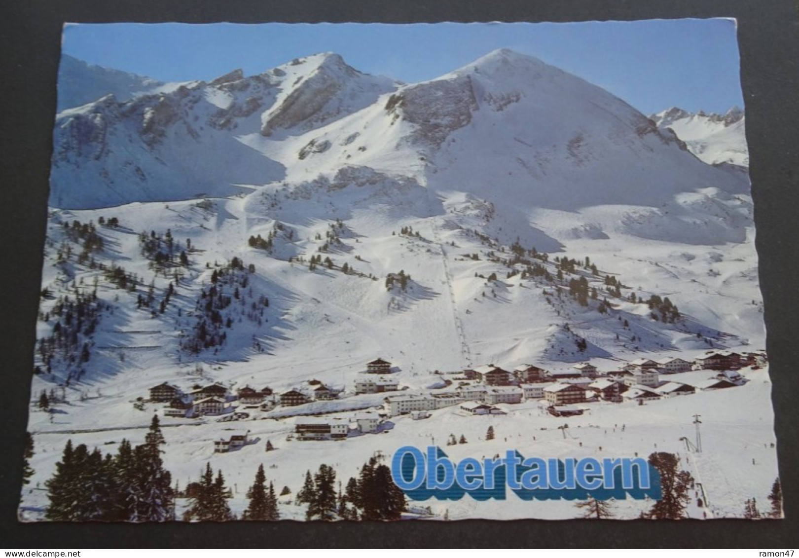 Obertauern - Wintersportort - Blick Vom Kurvenlift Auf Gamsleitenlifte - D. Thallinger, Obertauern - # A 197 - Obertauern