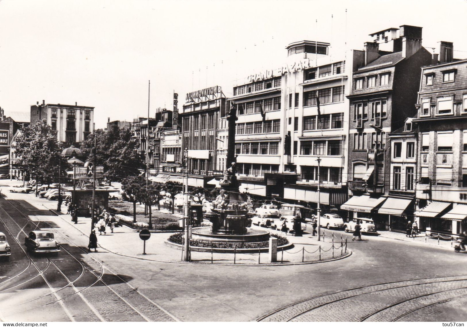 VERVIERS - LIEGE - BELGIQUE - CPSM ANIMEE - DENTELEE DES ANNEES 1950/1960... - Verviers