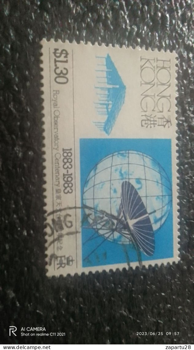 HONG KONG1980-90-               1.30$            USED - Usati