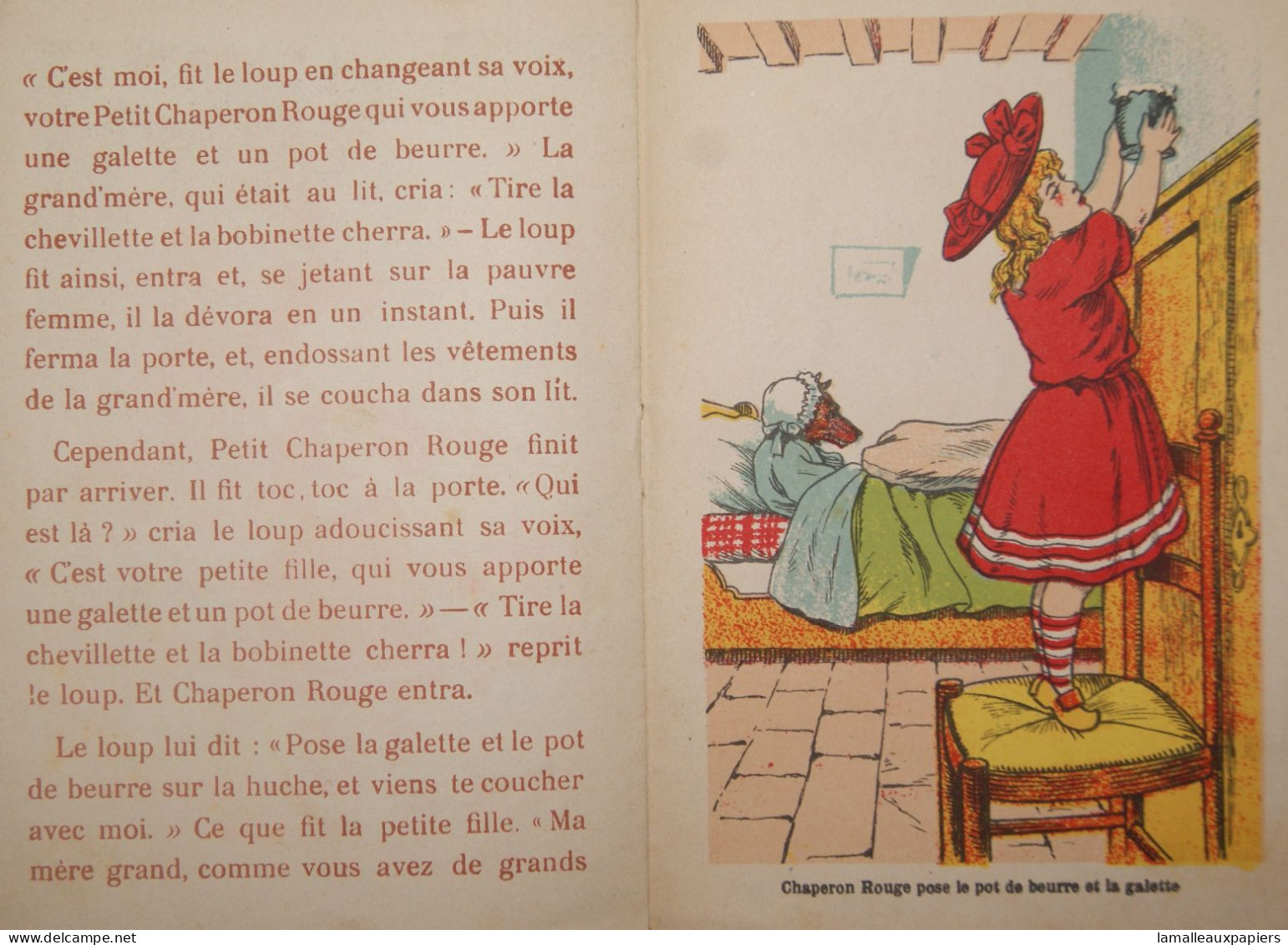 Le Petit Chaperon Rouge (Petite Série Des Contes De Fées) - Cuentos