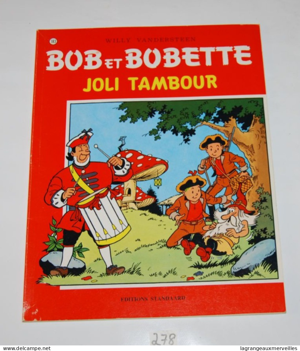 C278 BD - Bob Et Bobette - Willy Vandersteen - Joli Tambour - 183 - Suske En Wiske