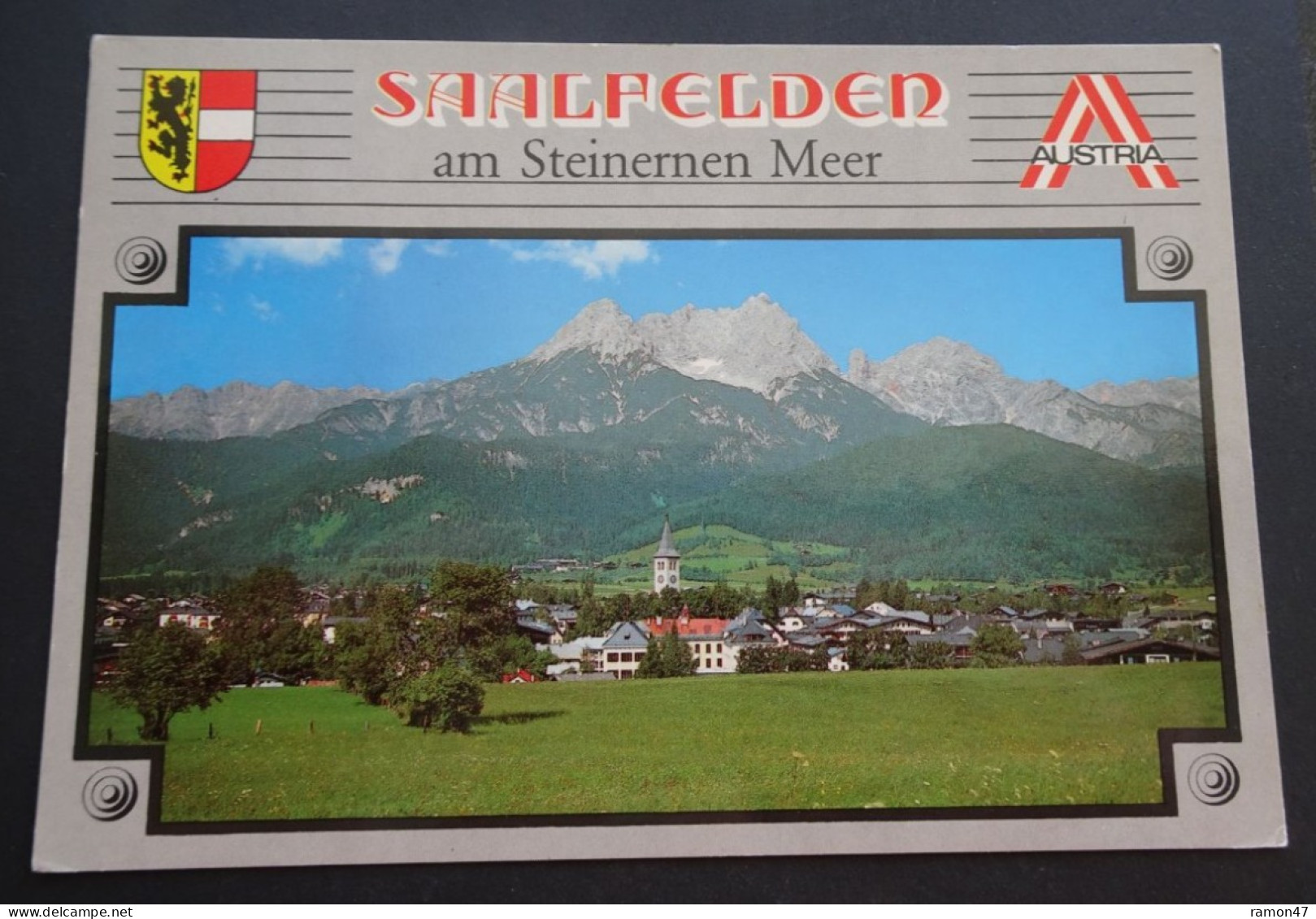 Saalfelden Am Steinernen Meer - Foto Hühne Tauernverlag, Zell Am See - # OC 183 - Saalfelden