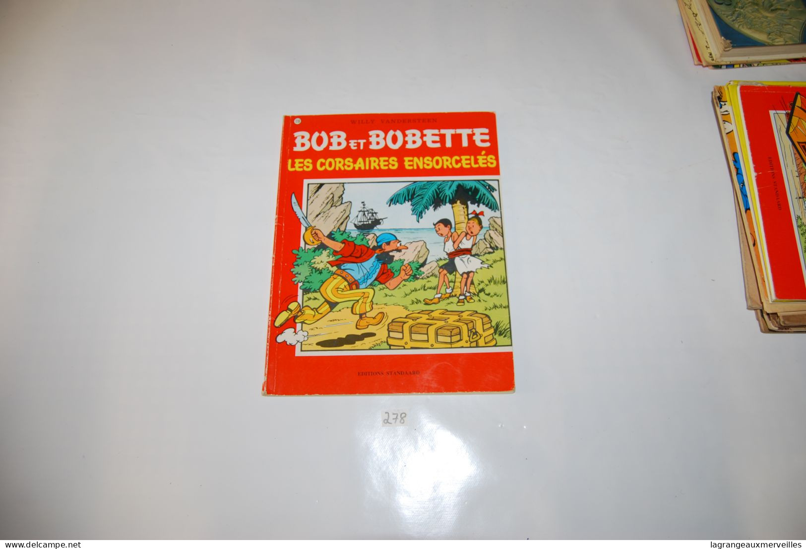 C278 BD - Bob et Bobette - Willy Vandersteen - Les corsaires ensorcelés - 120