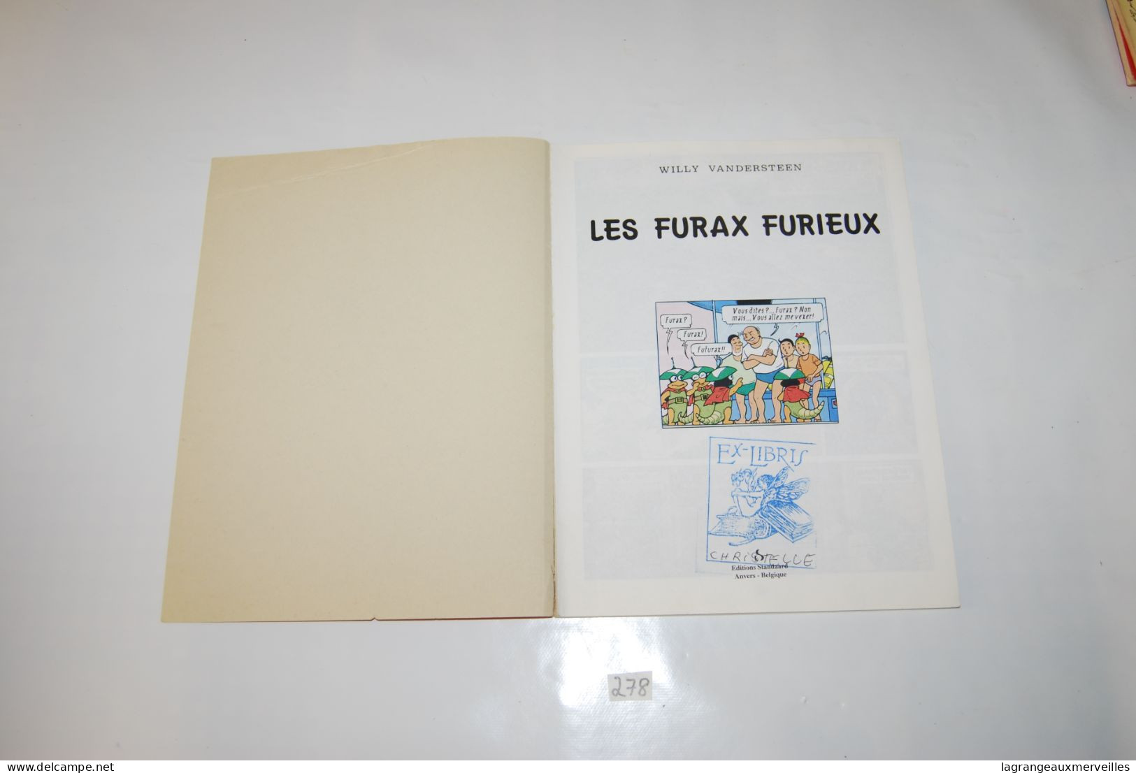 C278 BD - Bob et Bobette - Willy Vandersteen - Le Furax furieux - 209