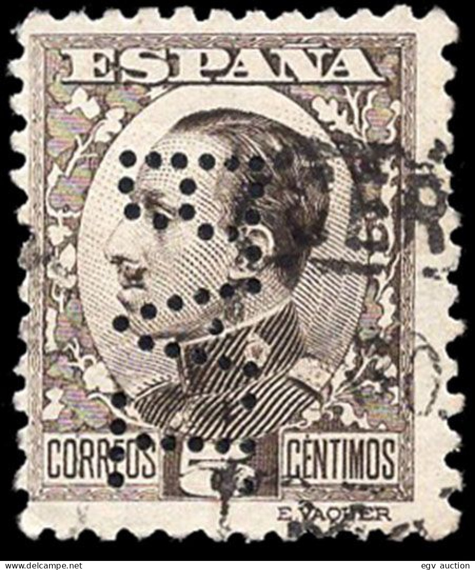 Sevilla - Edi O 491 - Perforado - "BAT" Banco - Usados