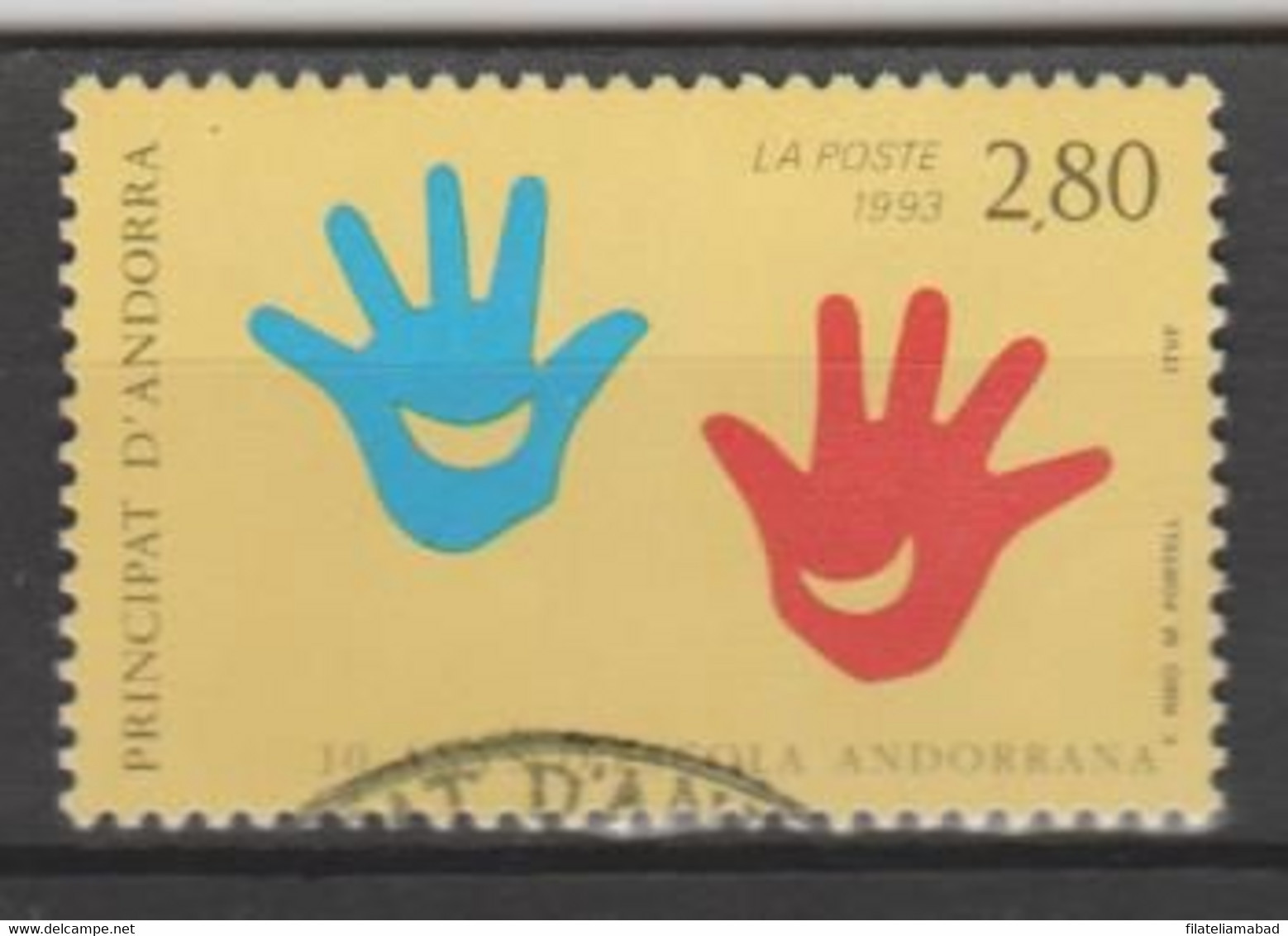 ANDORRA CORREO FRANCES Nº   438 SELLO USADO O MATASELLADO DE PRIMER DIA (C.U ) - Used Stamps