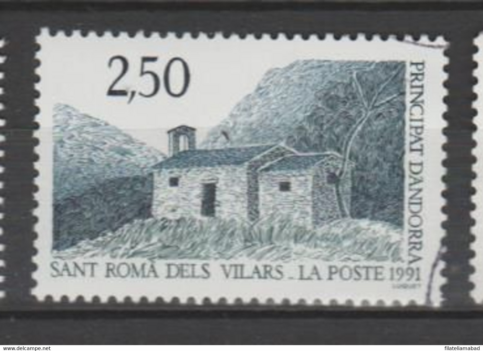 ANDORRA CORREO FRANCES Nº  400 SELLO USADO O MATASELLADO DE PRIMER DIA C.U ) - Used Stamps