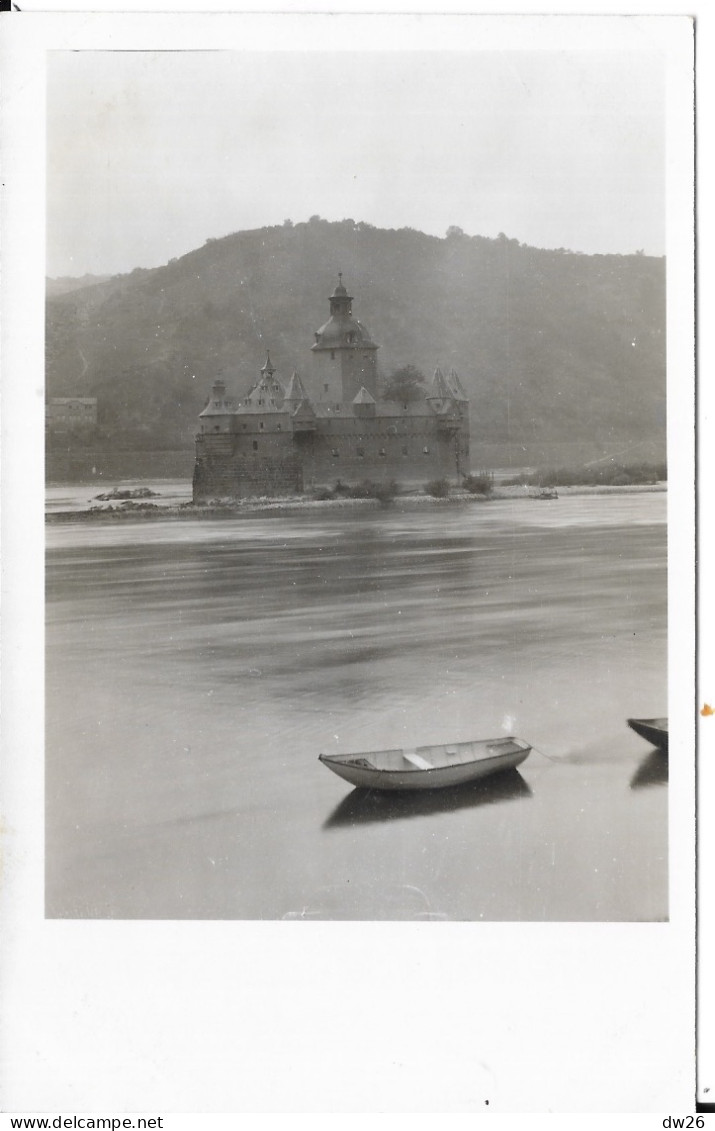 Rhein, Le Rhin - Kaub, Château De Pfalzgrafenstein - Carte-photo Non Circulée - Kaub