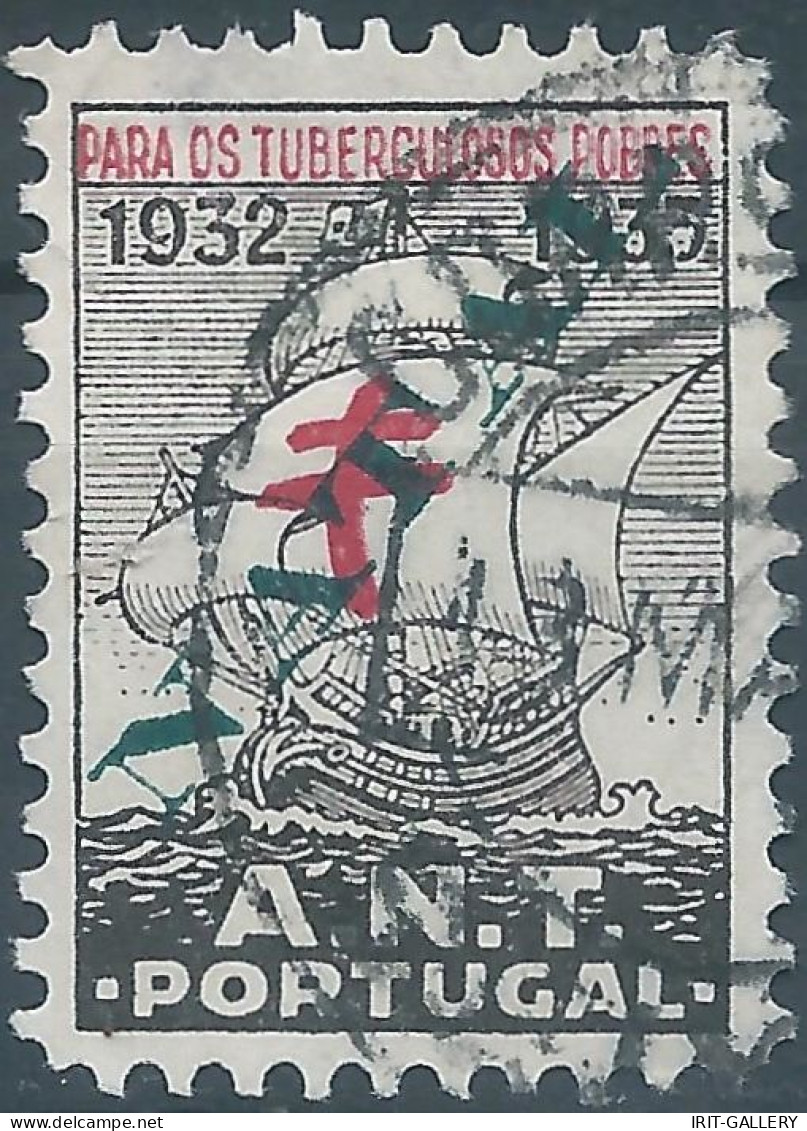 Portogallo - Portugal - 1932-1933  Local Emissions,Against Tuberculosis,A.N.T. Obliterated,Rare Used! - Local Post Stamps
