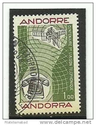 ANDORRA-CORREO FRANCES ESTE ESTE SELLO O SIMILAR  CON TAMPON DE PRIMER DIA YVERT Nº 252 (C.u) - Used Stamps