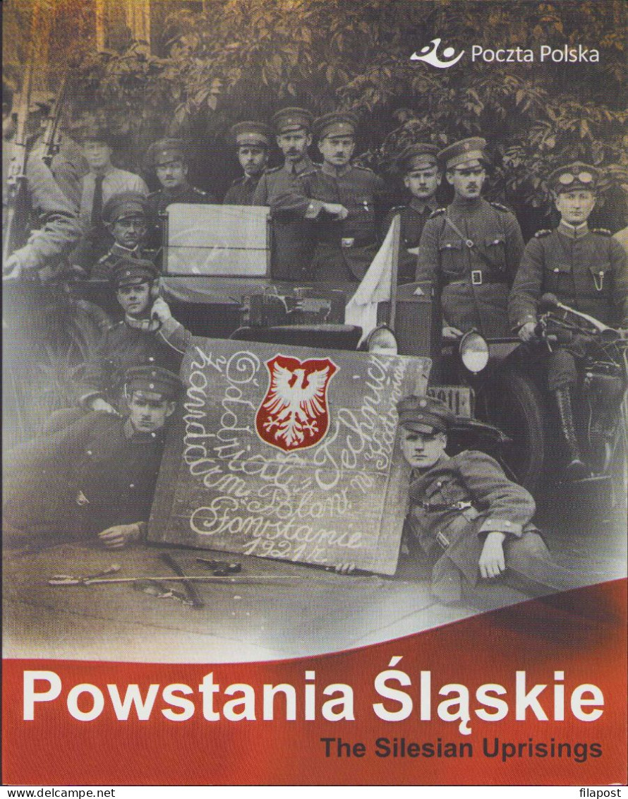 Poland 2021 Booklet / Silesian Uprisings, Wojciech Korfanty, Polish Flag, History +stamp MNH** - Libretti