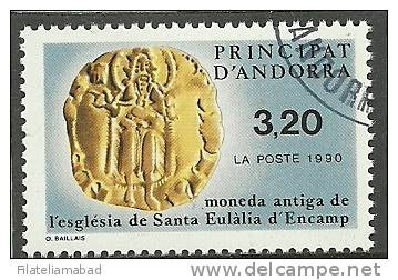 ANDORRA CORREO FRANCES - ESTE SELLO O SIMILAR USADOS O CON TAMPON DE PRMER DIA . YVERT Nº 399 (C.U) - Used Stamps