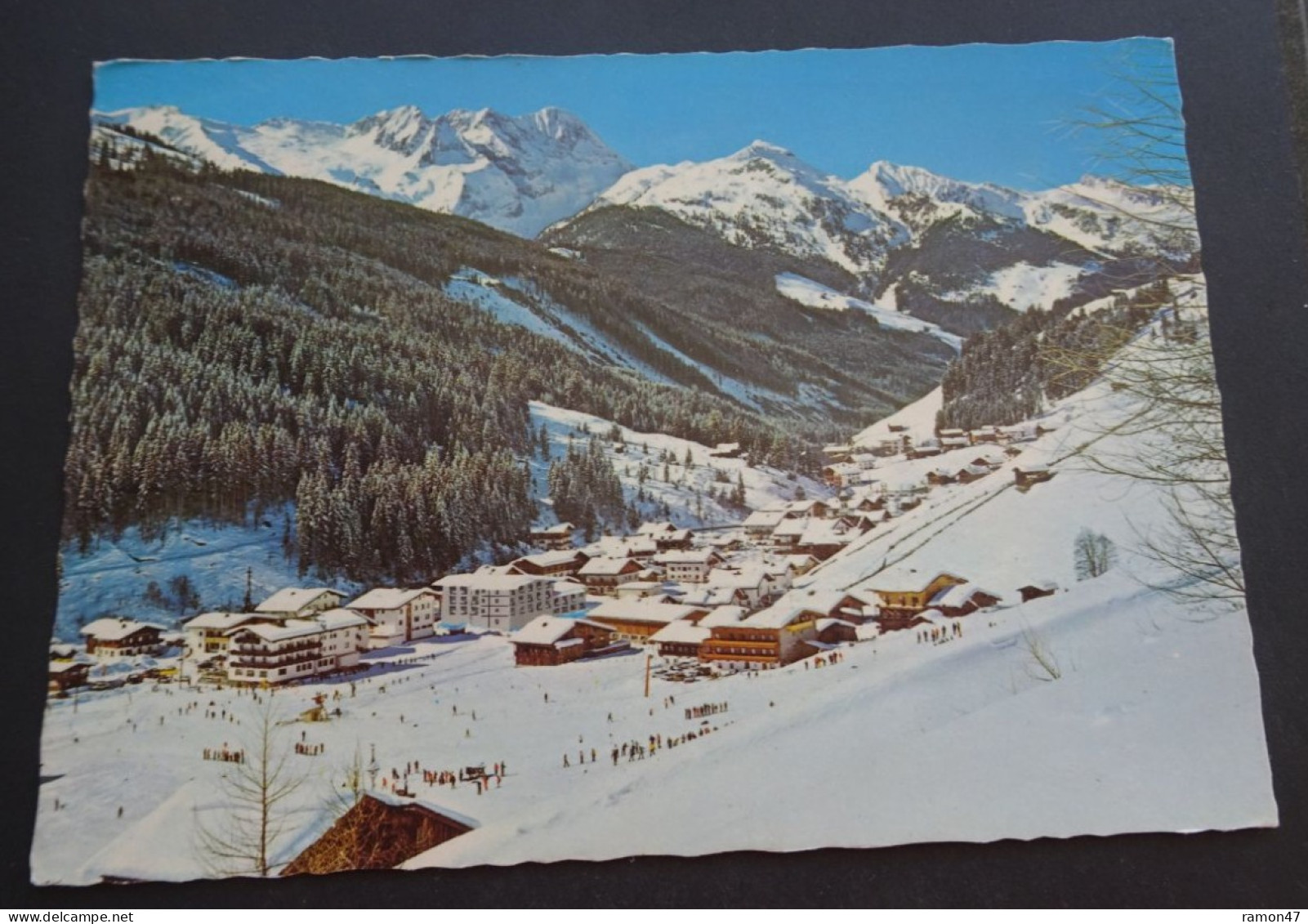 Gerlos Mit Brandbergkolm, Zillertal - Fotoaufnahme Und Verlag Hans Hruschka, Mayrhofen - # F 4011 - Gerlos