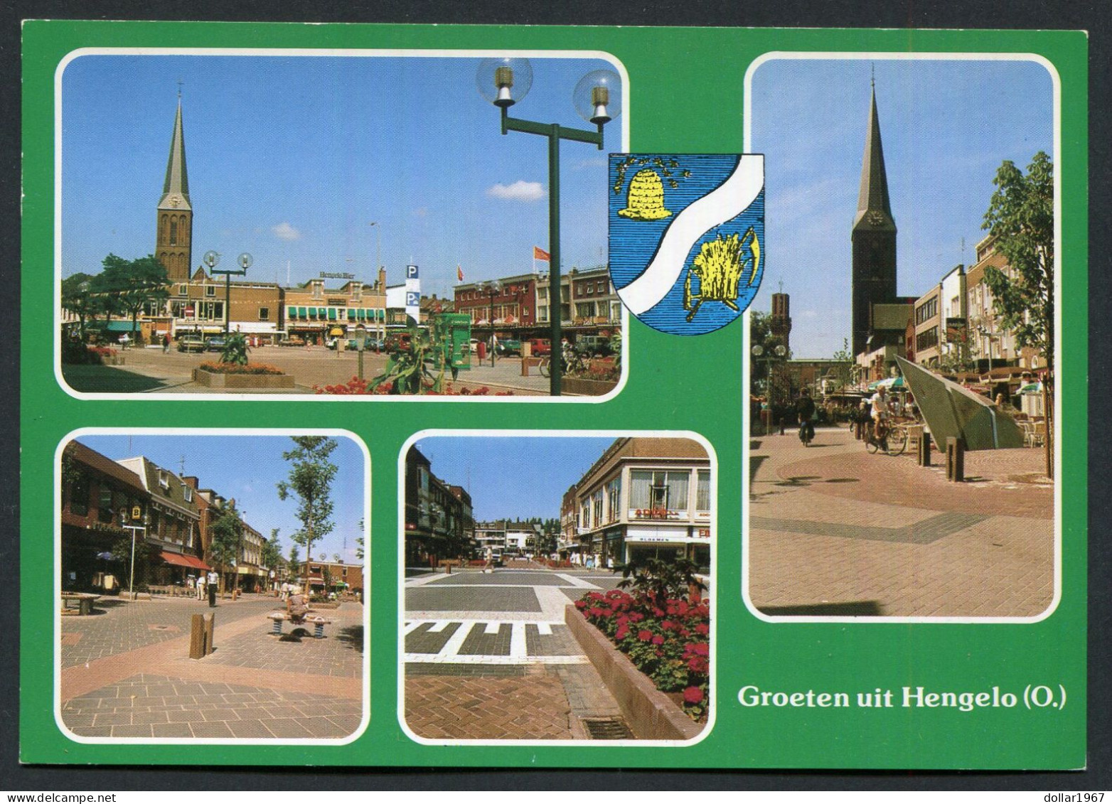 Groeten Uit Hengelo ( O )   - Met Logo  - Not  USED  - 2 Scans For Condition.(Originalscan !!) - Hengelo (Ov)