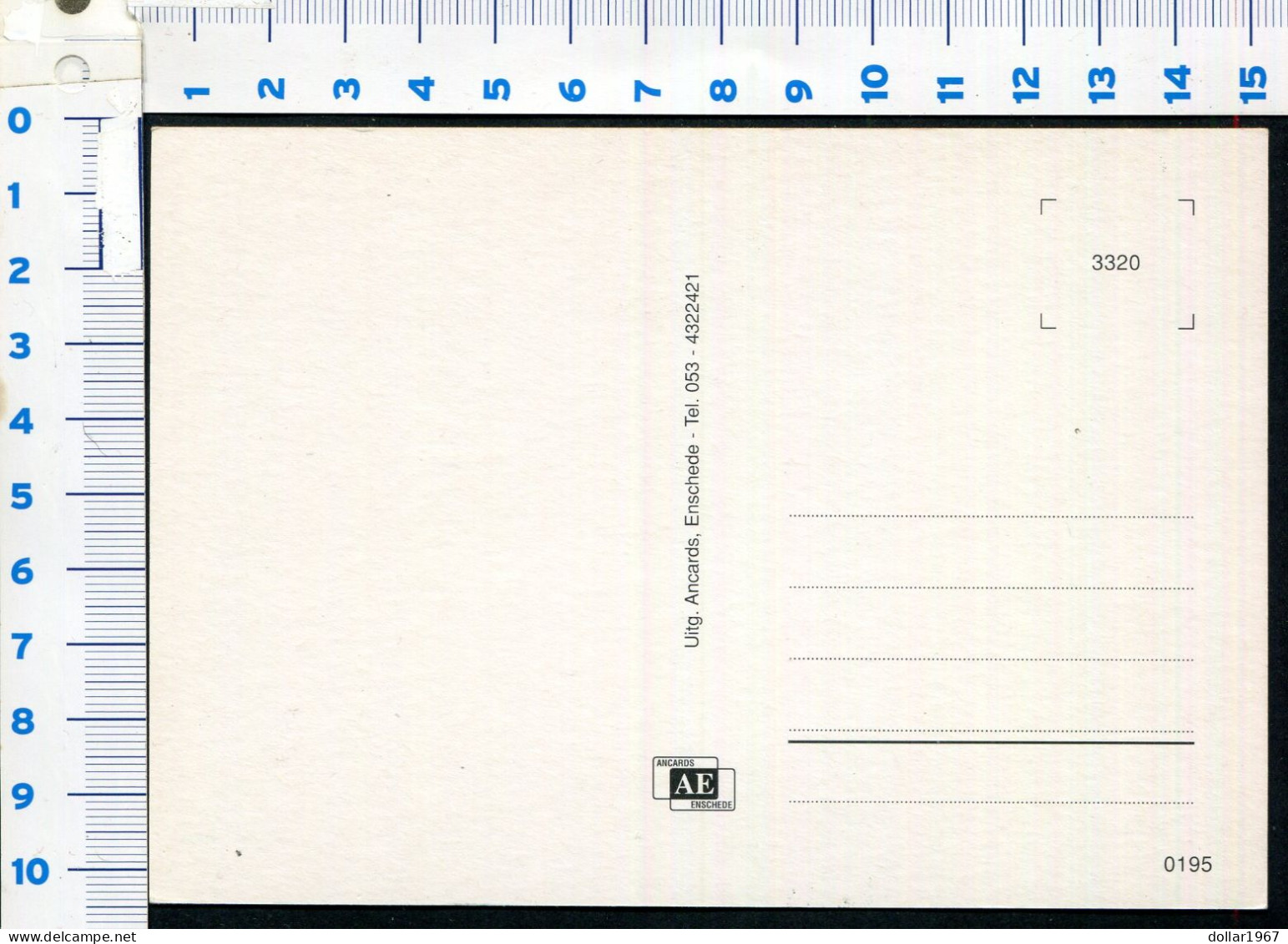 Groeten Uit Hengelo ( O )   - Met Logo  - Not  USED  - 2 Scans For Condition.(Originalscan !!) - Hengelo (Ov)