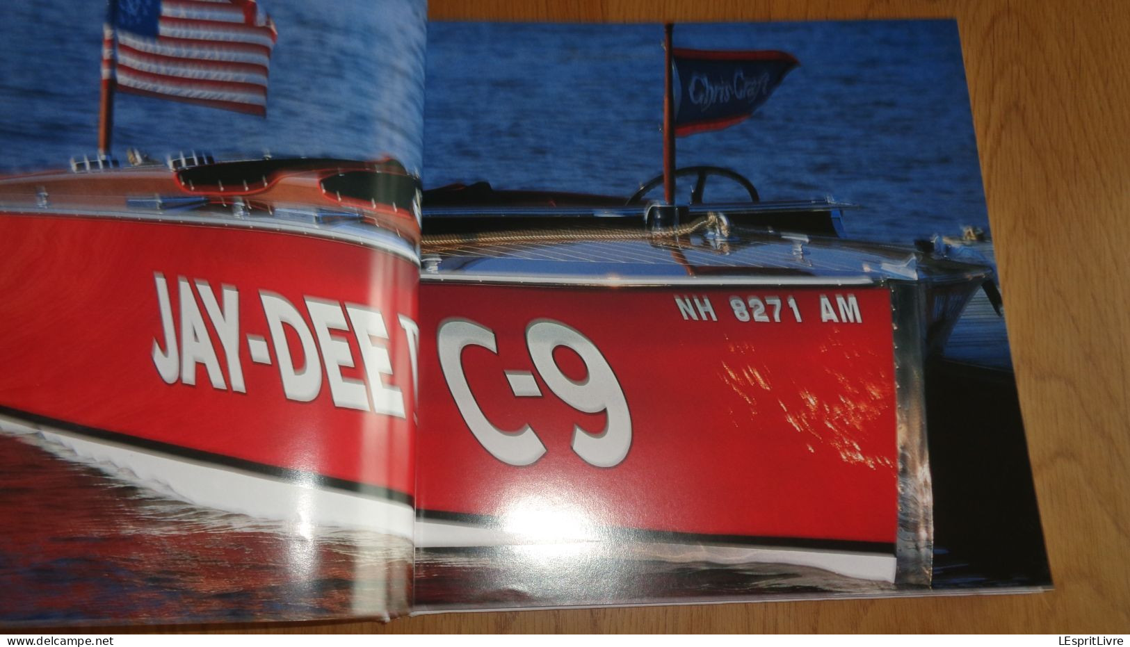 L'AGE D'OR DES CHRIS CRAFT 1922 1942 Bâteau En Bois Marine Algonac Etats Unis Boat Canots De Course Industrie Navale - Barche