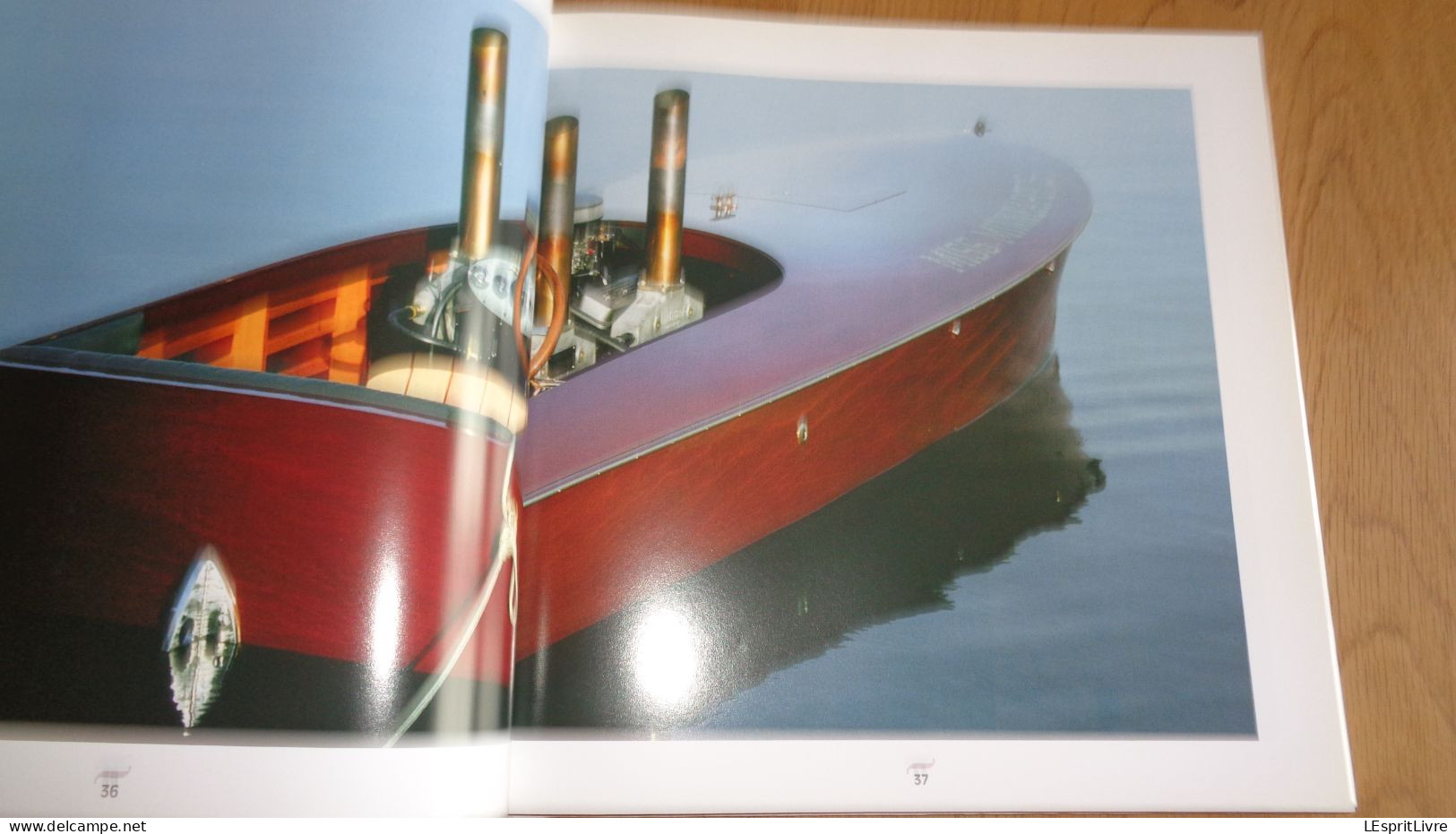 L'AGE D'OR DES CHRIS CRAFT 1922 1942 Bâteau en Bois Marine Algonac Etats Unis Boat Canots de Course Industrie Navale